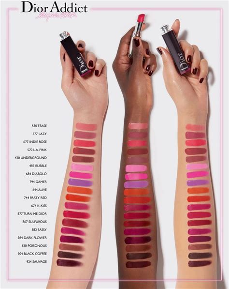 dior lip palette swatches|christian Dior lipsticks.